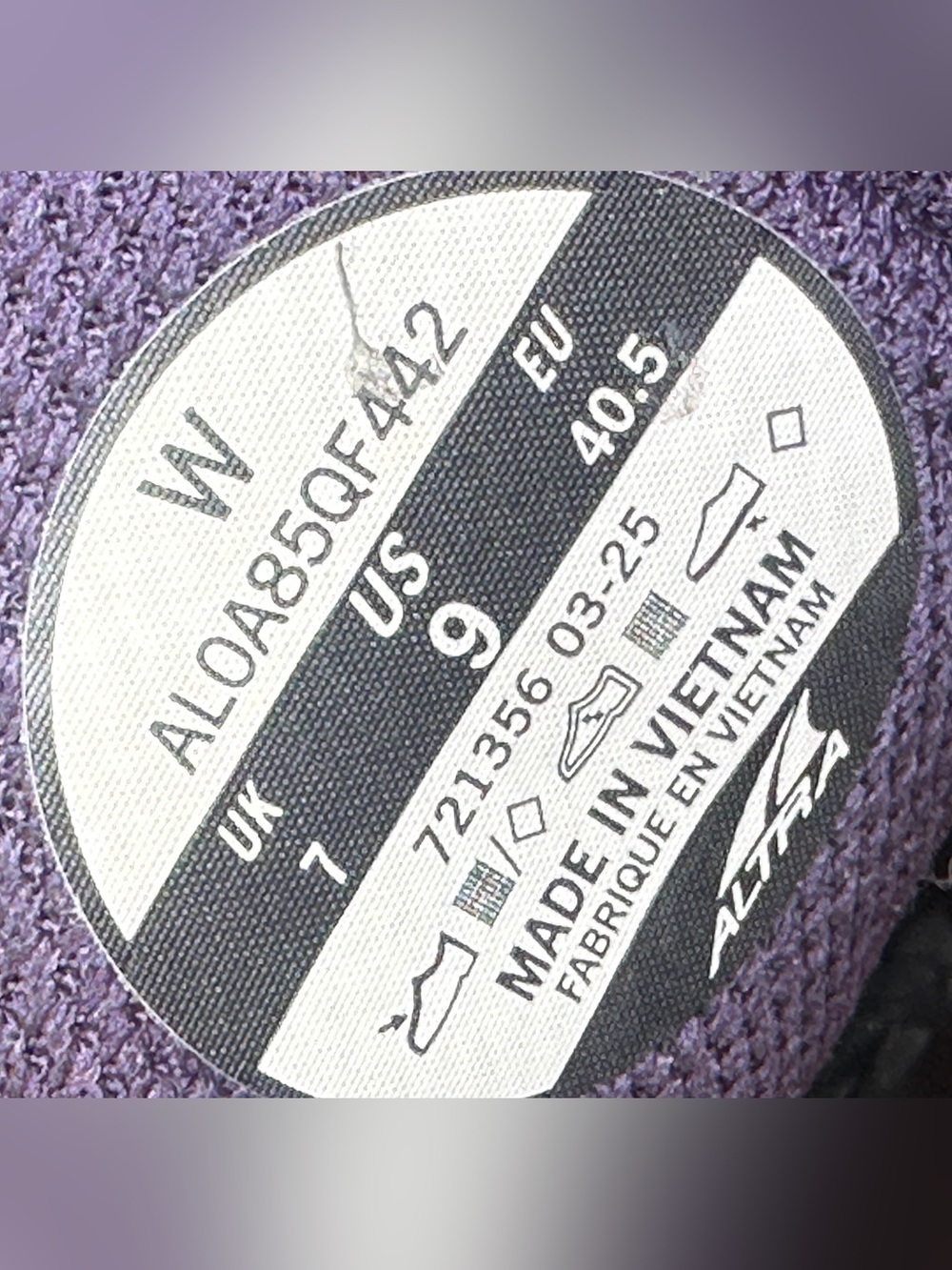 Altra Women's Torin 8 size 9 - Picture 6 of 7